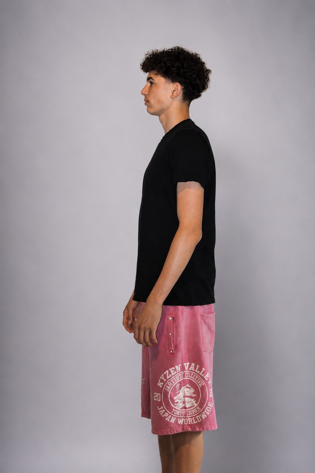 Pink Kyzen "Japanese Culture" Sweat Shorts