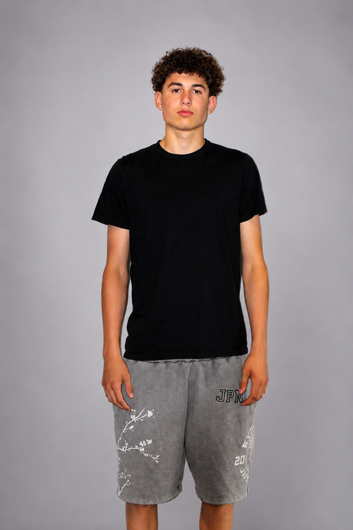 Grey Kyzen "Japanese Culture" Sweat Shorts