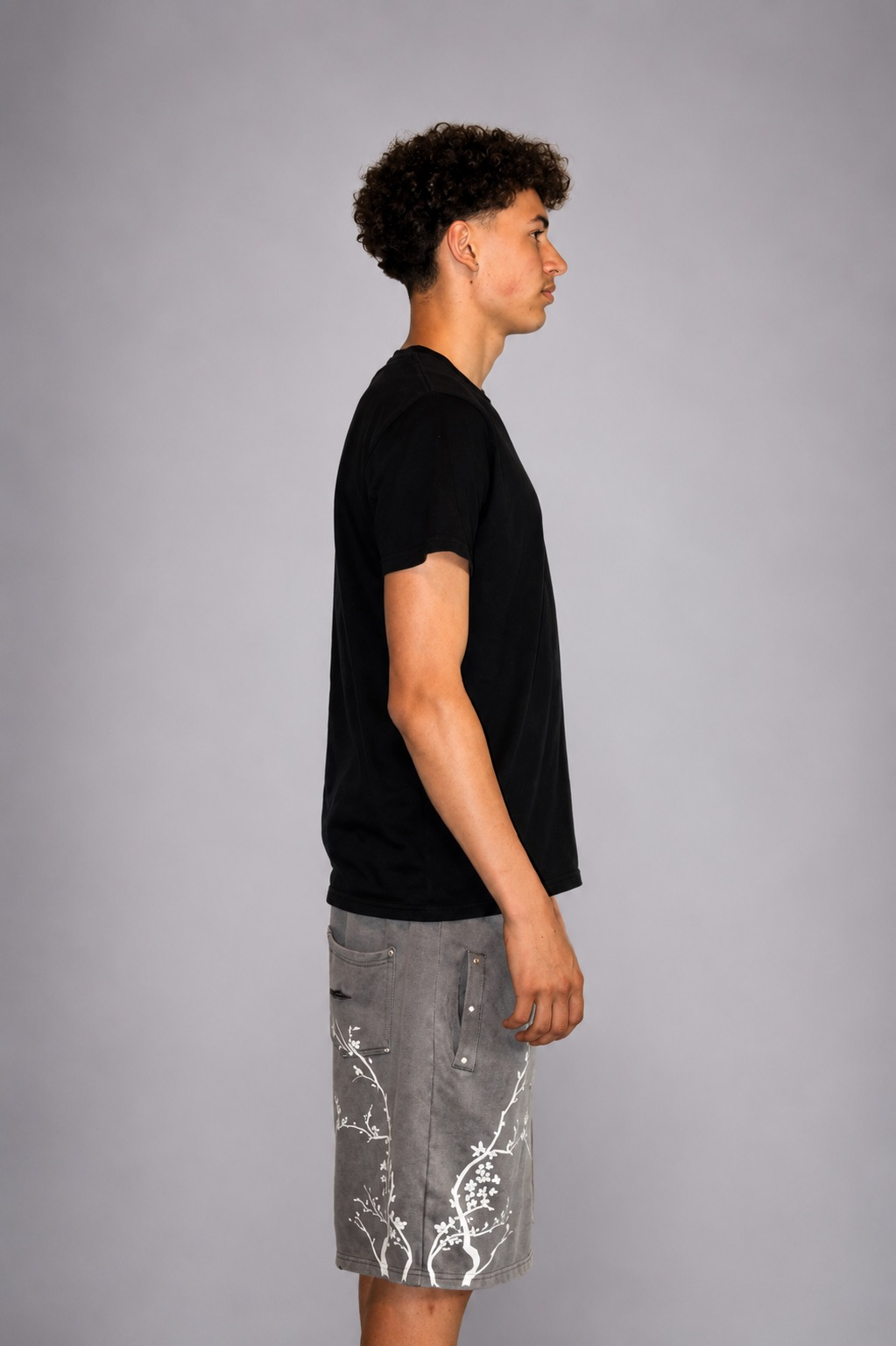Grey Kyzen "Japanese Culture" Sweat Shorts
