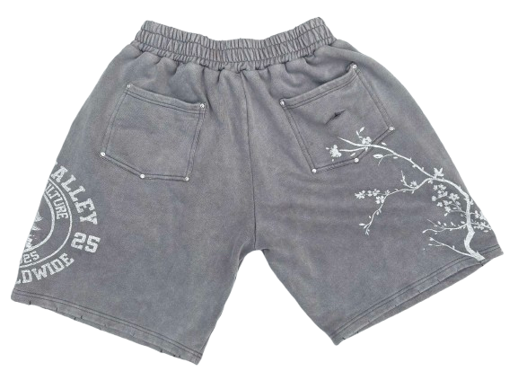 Grey Kyzen "Japanese Culture" Sweat Shorts